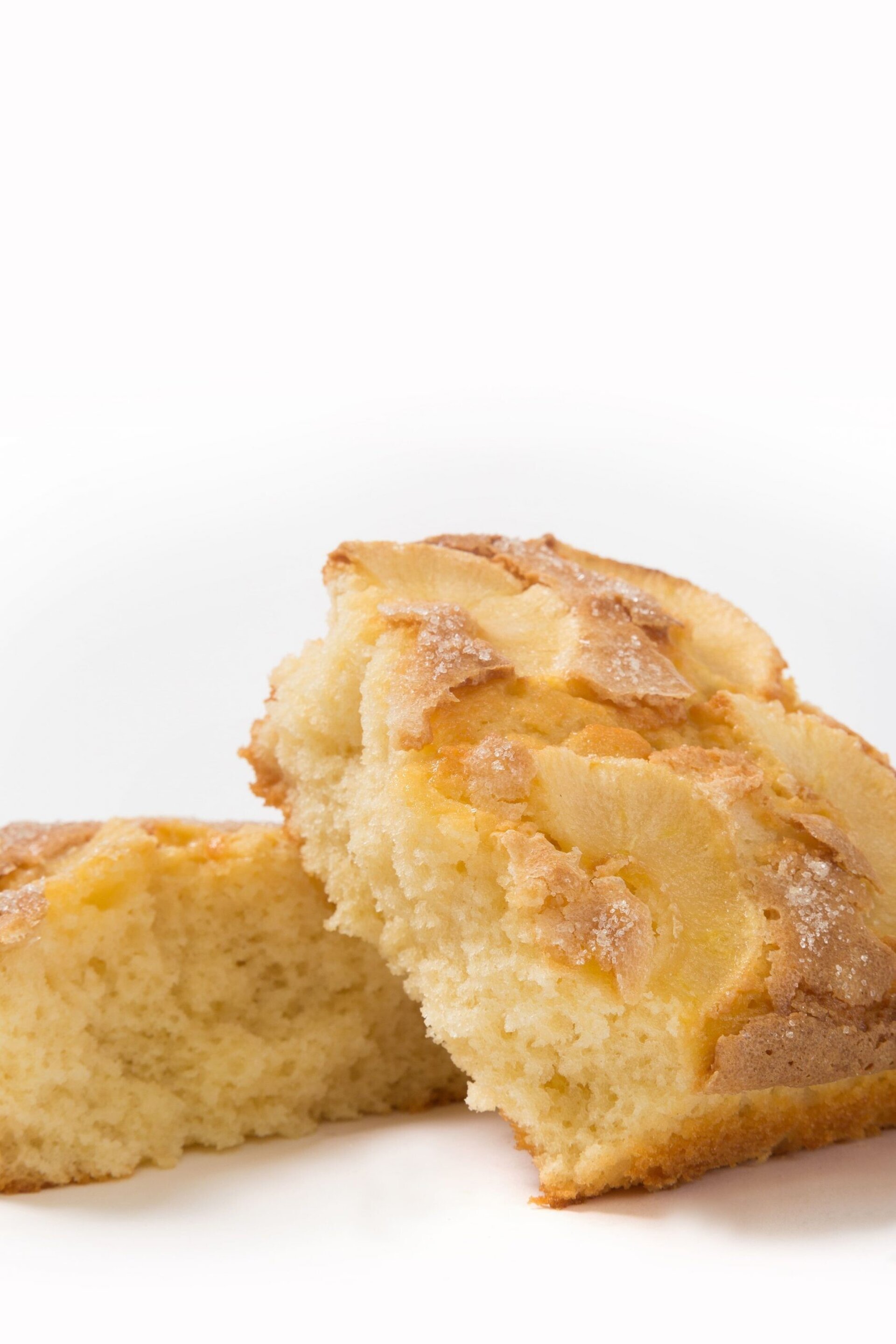 Coca de Llanda Casera con Manzana, Bizcocho Típico Valenciano Jugoso y Dulce, 8 - 2