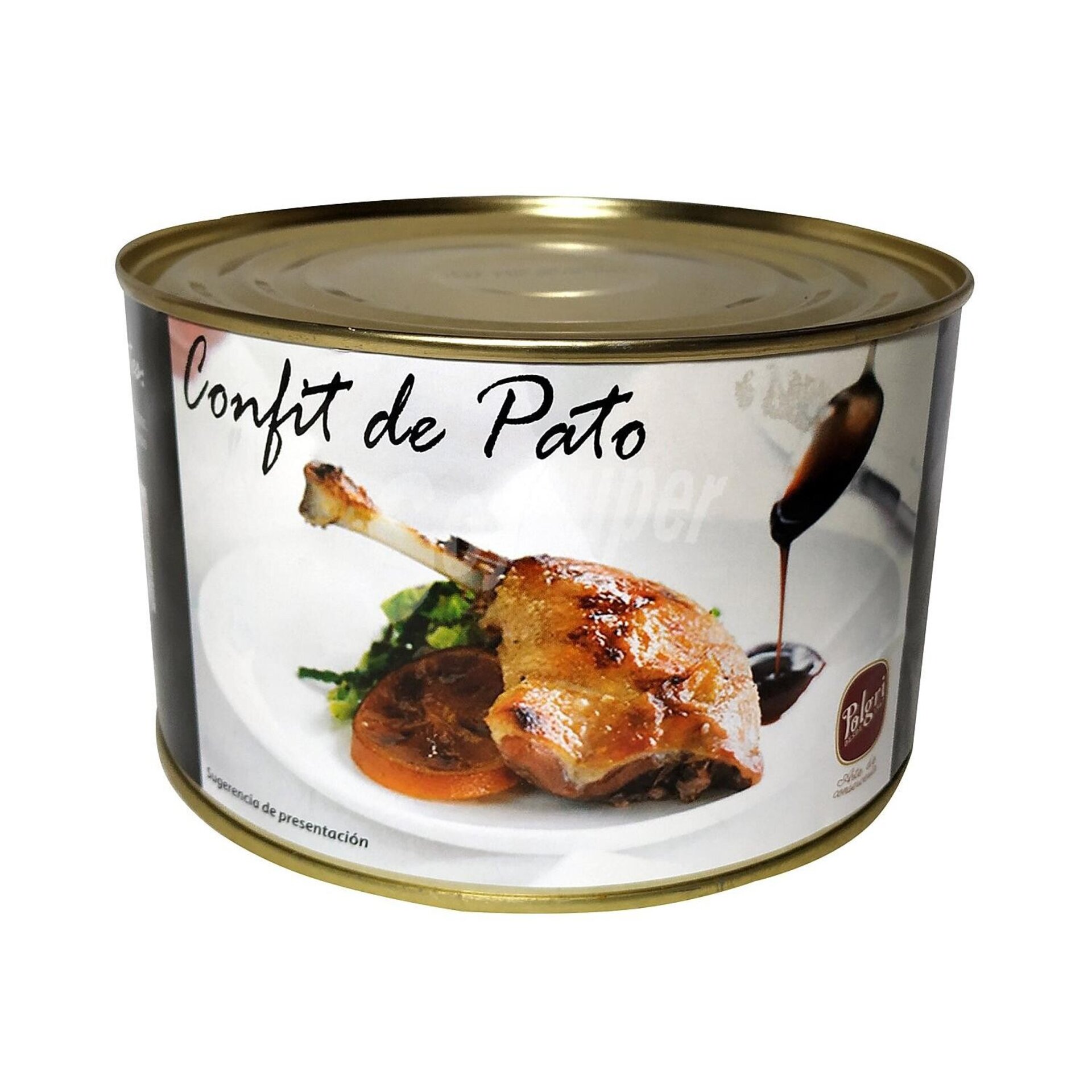 CONFIT DE PATO 4/5 MUSLOS POLGRI 1,35 KG pol - 2