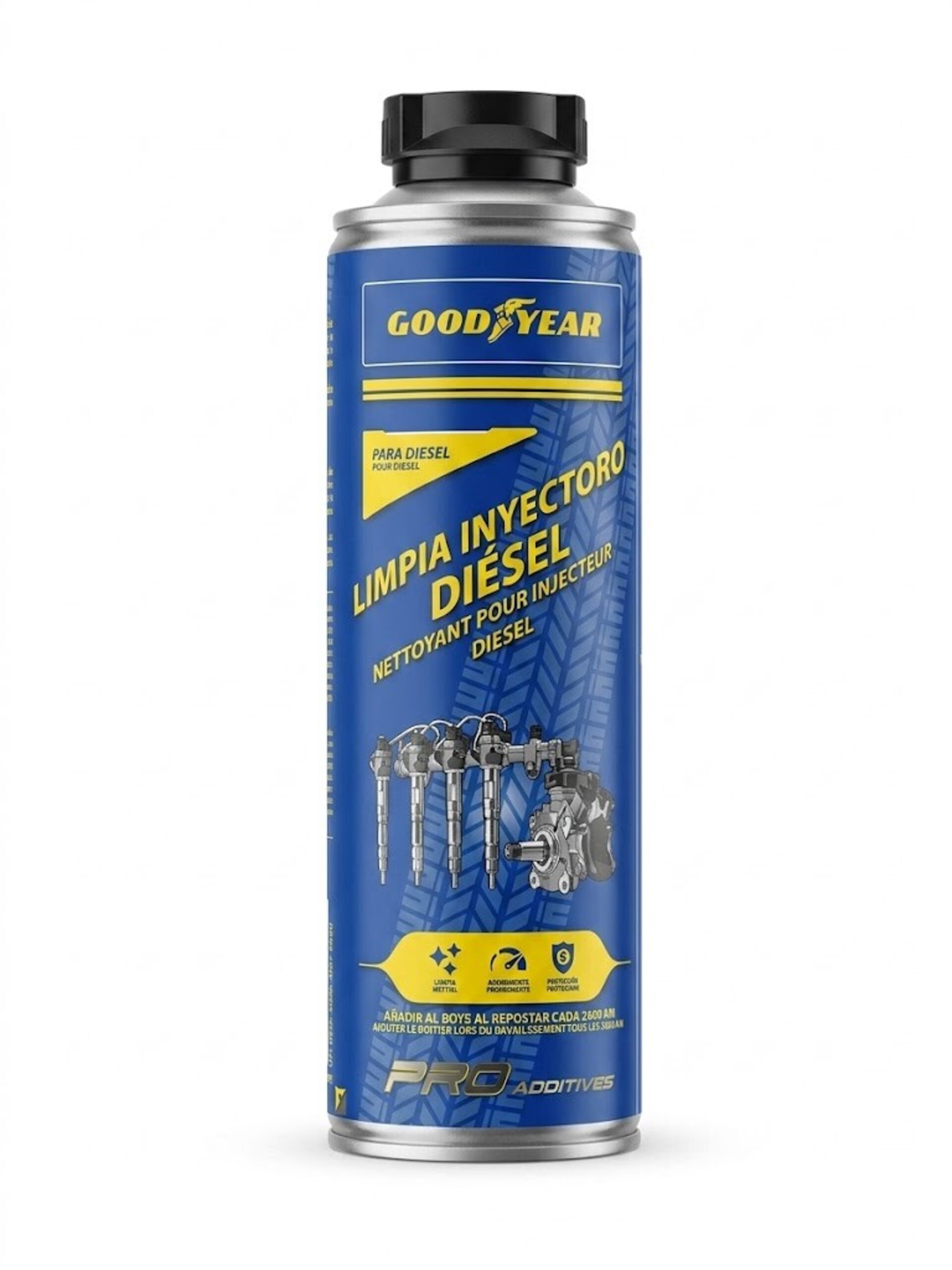Limpia Inyectores Diésel Goodyear Pro Additives – Alto Rendimiento - 1
