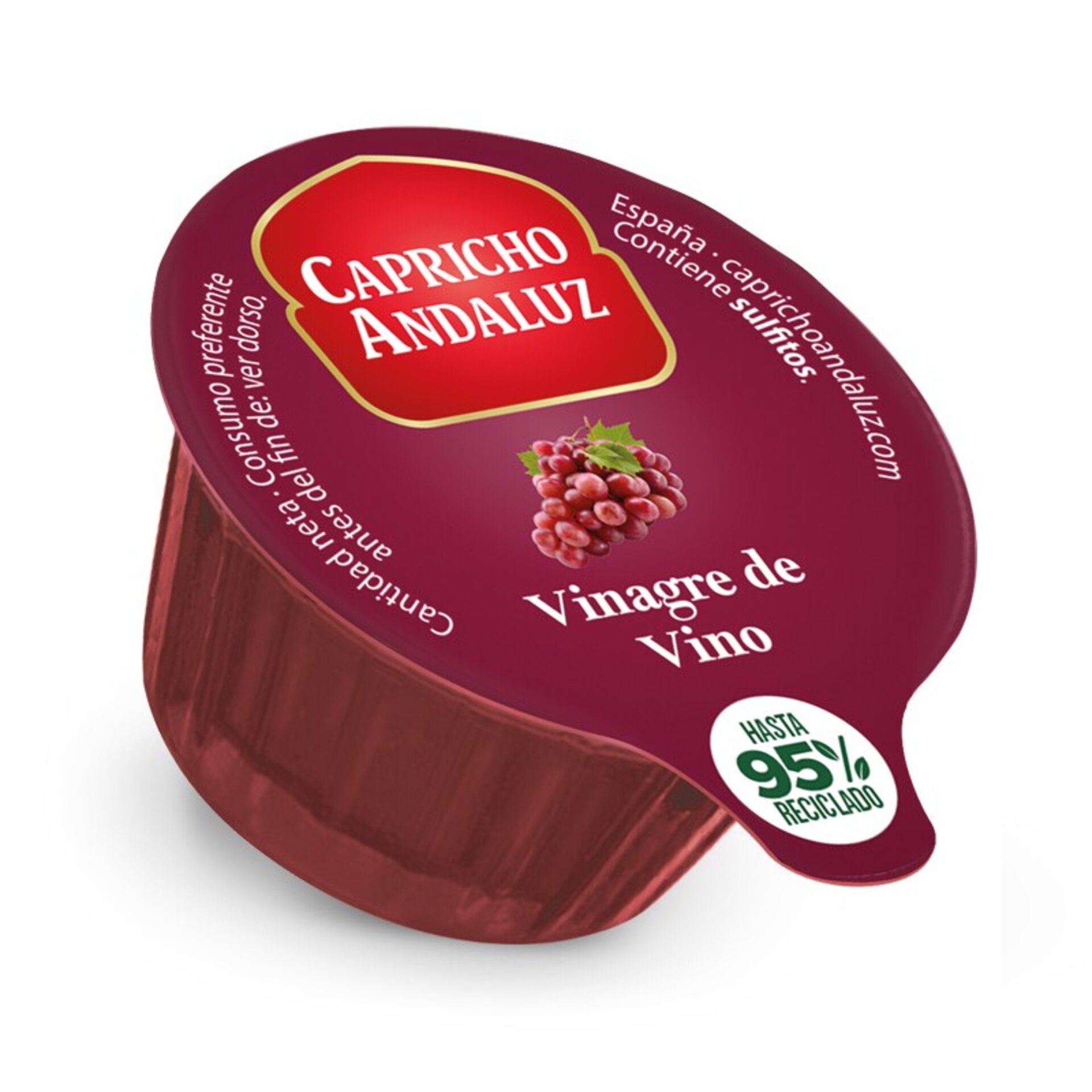 Vinagre Capricho Andaluz 168 monodosis de 10 ml  4 cajas - 2
