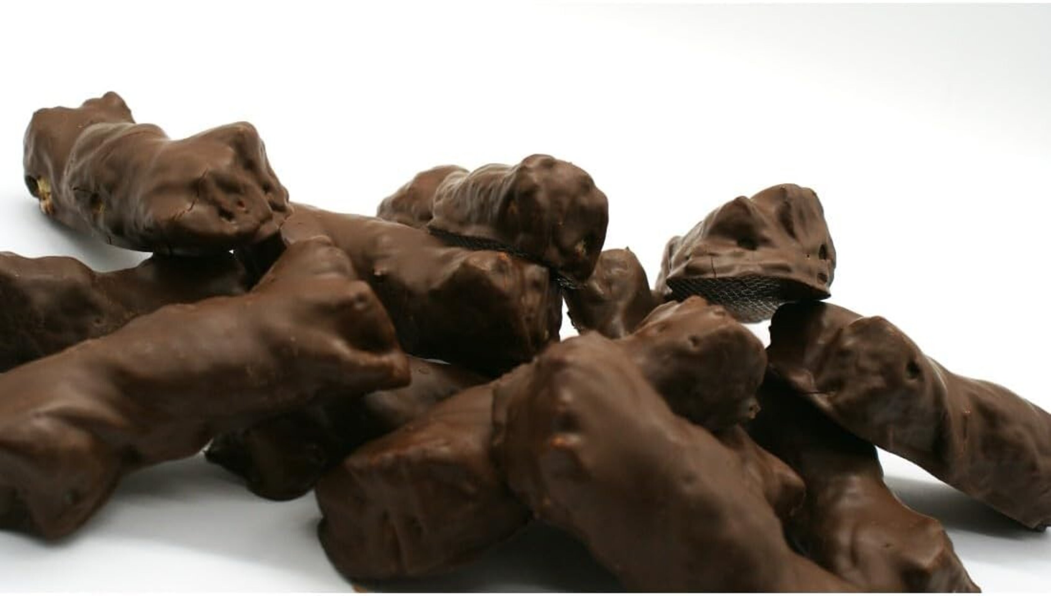 Lazos de Hojaldre Bombón "Jesús" - 2,5 Kilos - Cubiertos de Chocolate Artesanos - 2