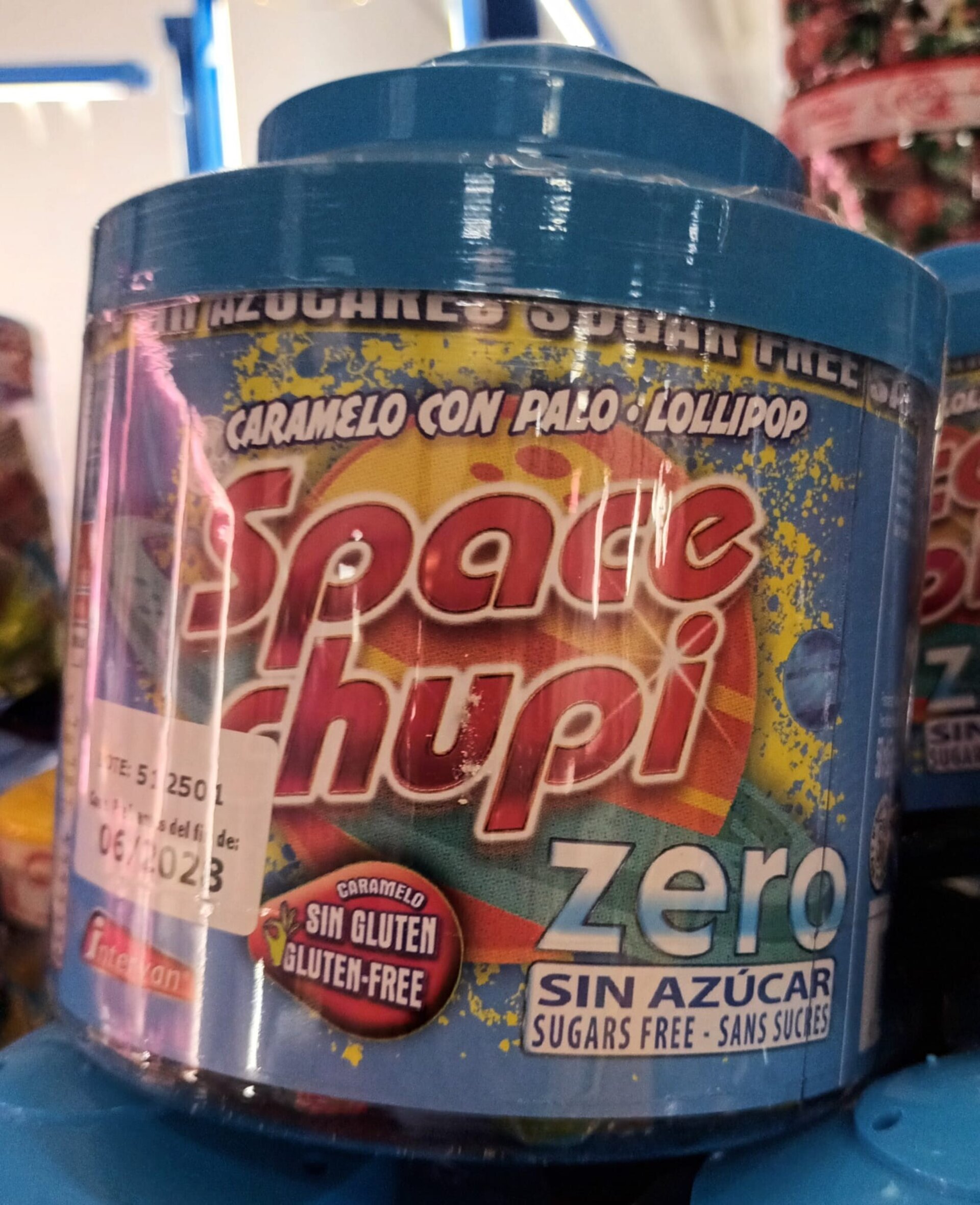 Caramelos con Palo sin Azúcar en 5 Sabores: Cola, Fresa, Limón, Naranja y Manza - 3