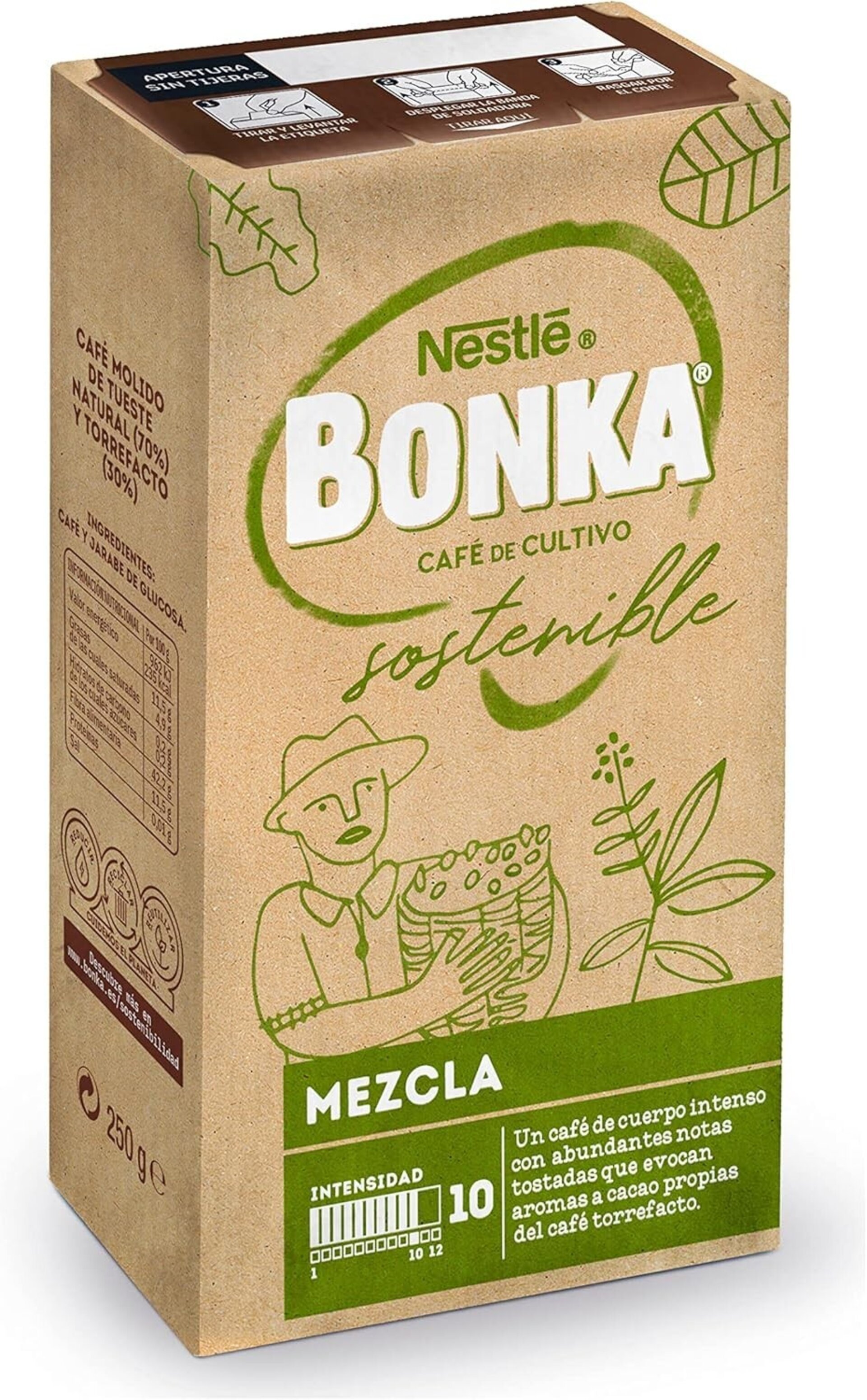 Café Bonka Mezcla de Nestlé - Experiencia Única con Notas Aromáticas y Sabor Pro - 2