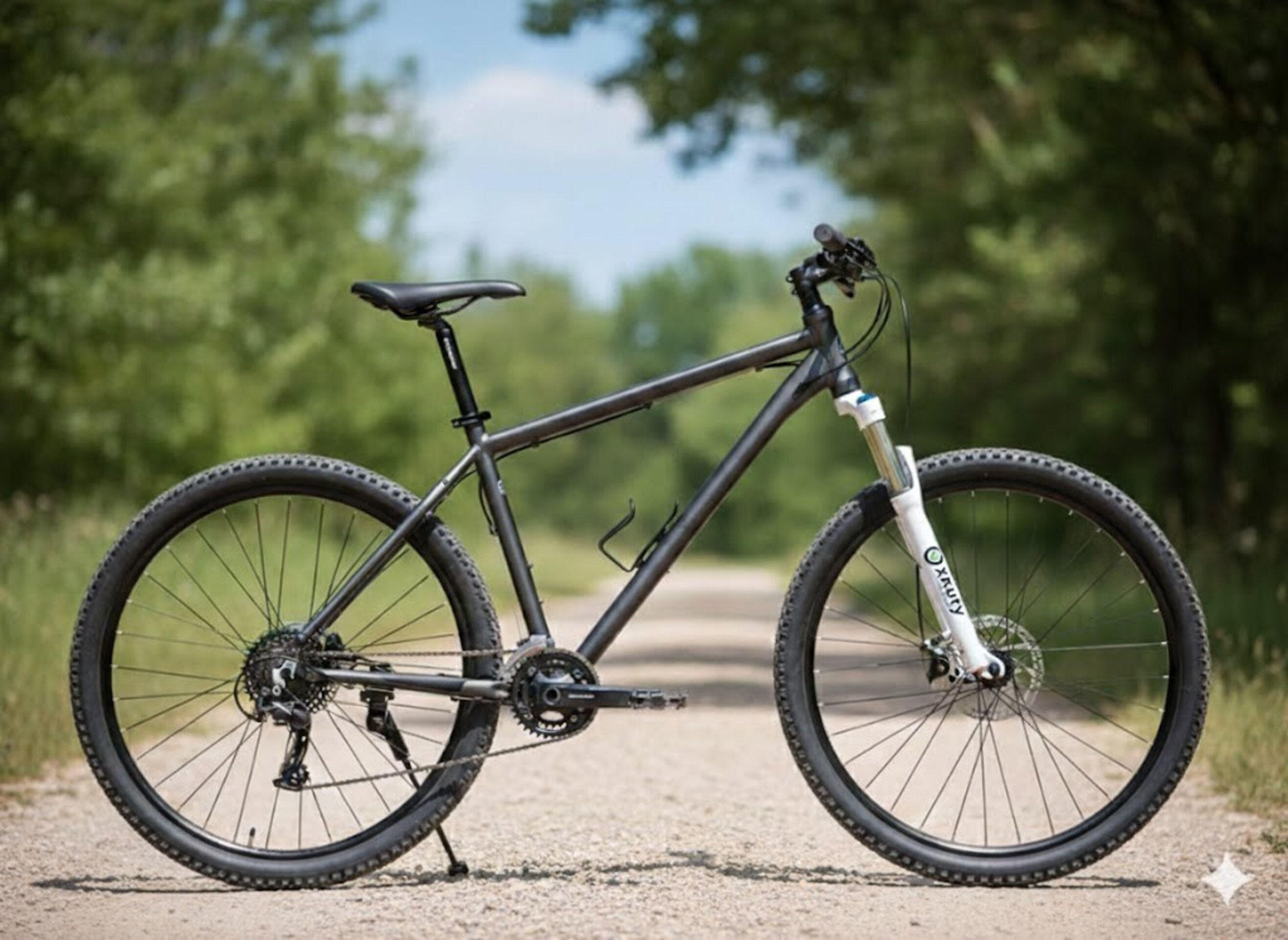 Horquilla Suspensión MTB XKUTY 320mm | Regulable con Bloqueo | Hueco Rueda 100mm - 4