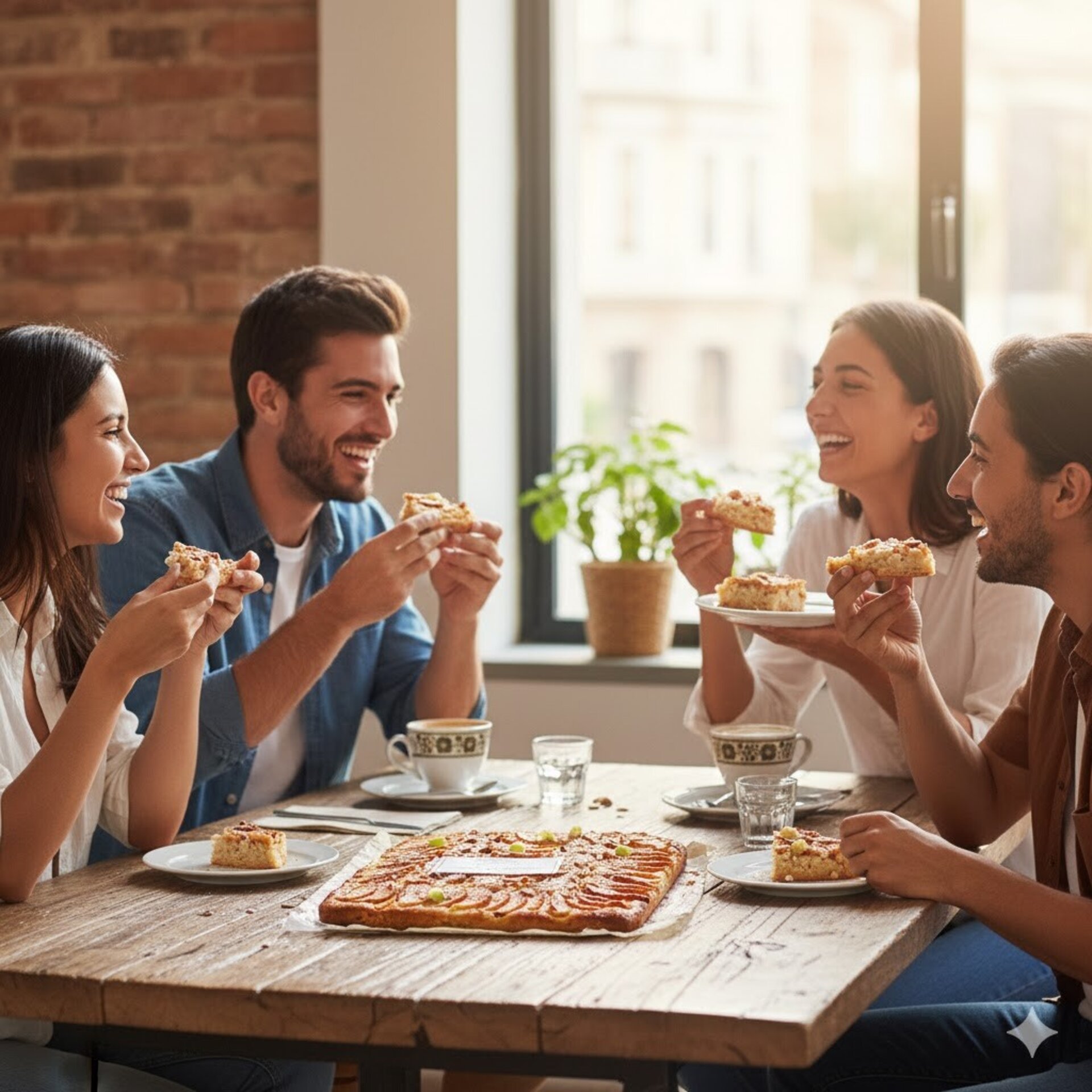 Coca de Manzana Artesana con Trozos (1,2kg) - 2