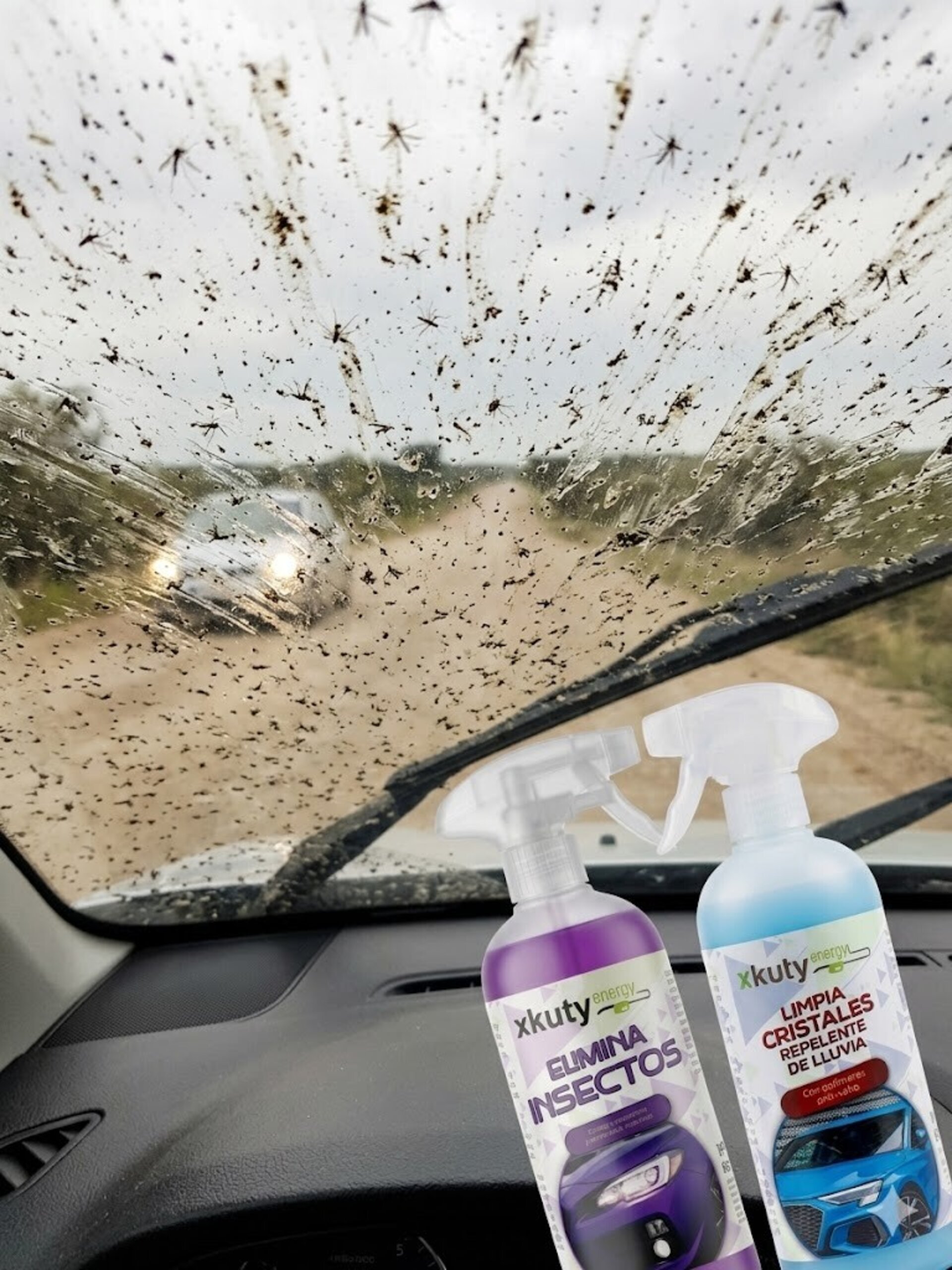 Pack Visibilidad Total: Kit "Adiós Mosquitos y Lluvia" - 3